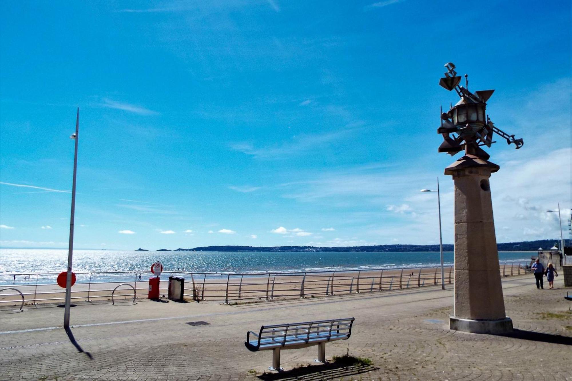 Coastline Apt Nearby The Beach Swansea Exterior foto